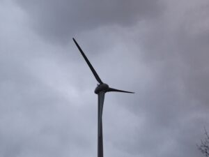L – Wind turbine, Bridgewater, Nova Scotia