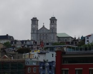 W – Basilica Cathedral from St. John’s harbour, Newfoundland